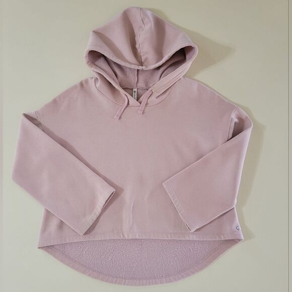 Fabletics Tops Blush Charlee Cropped Pullover Hoodie - Picture 4 of 16